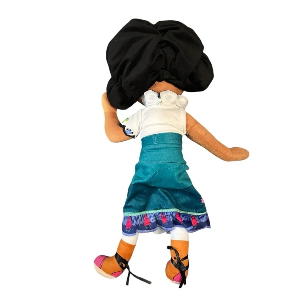 Disney Mirabel Plush Doll - Black, White, Blue, Pink